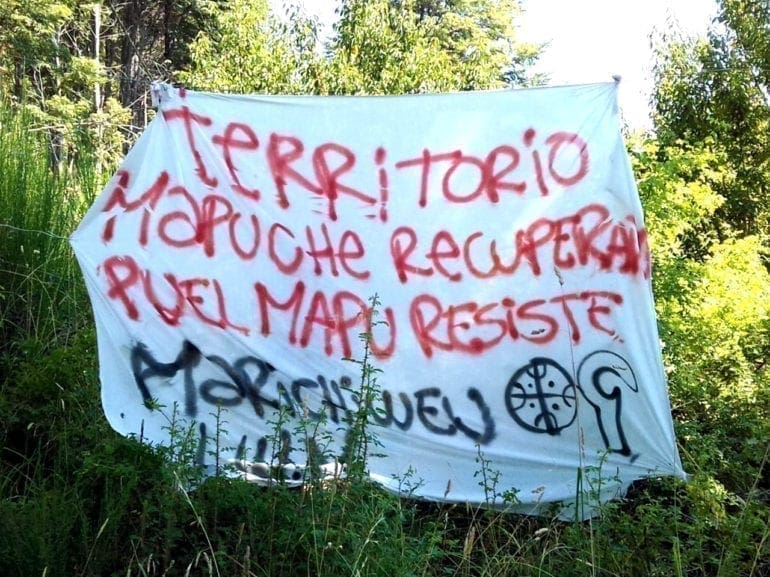 Luchando por la tierra: vida de una activista mapuche