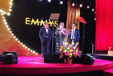 Mario Ramos wins the Emmy Award