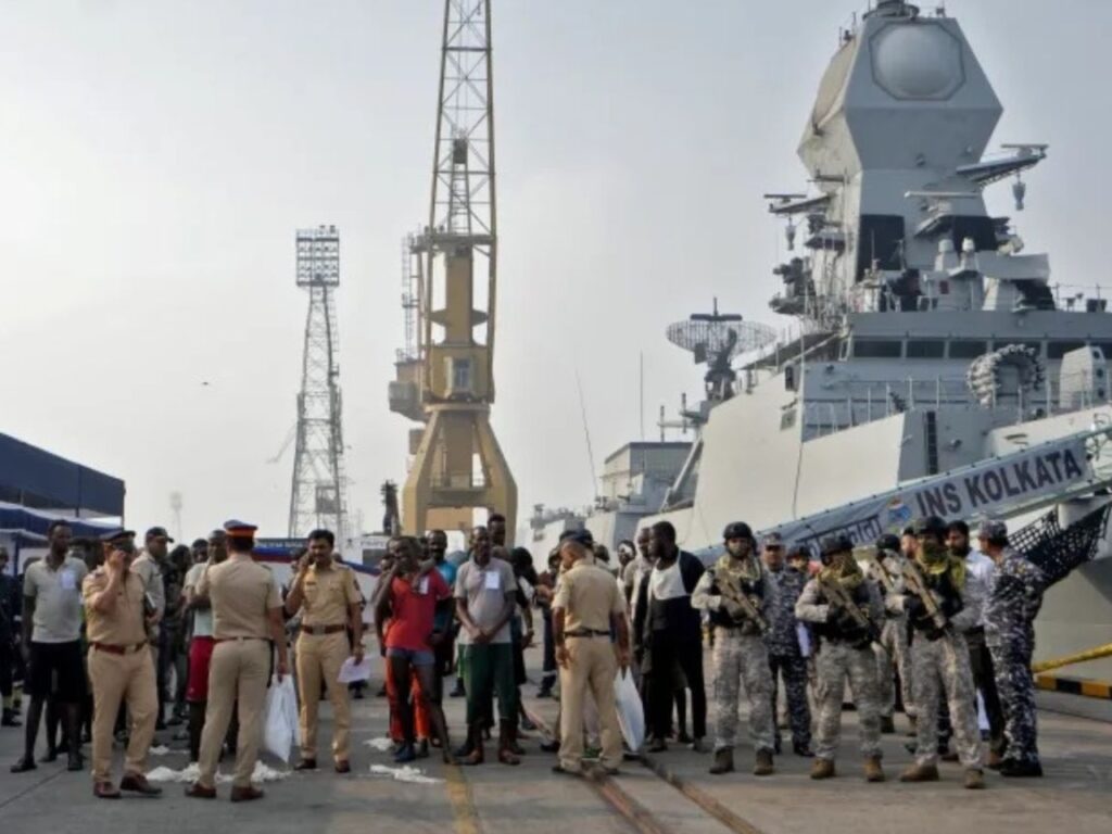 Indian Navy recaptured a ship from Somali pirates off the Indian coast in March, this year. | Photo courtesy of 