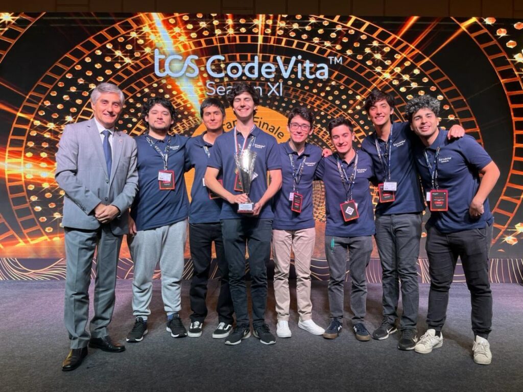Martín Andrighetti clinched the title of top programmer globally at this year's Code Vita competition hosted in India.