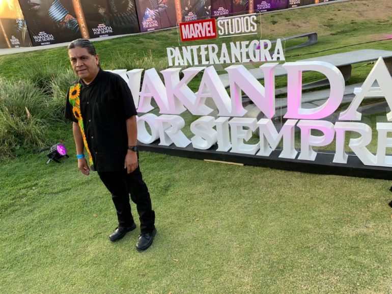 Músico indígena mexicano interpreta música ancestral para la película Black Panther de Marvel: Wakanda para siempre