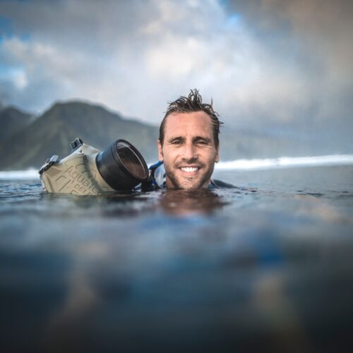 Ben Thouard is a French photographer specializing in photographing surf, ocean, and water